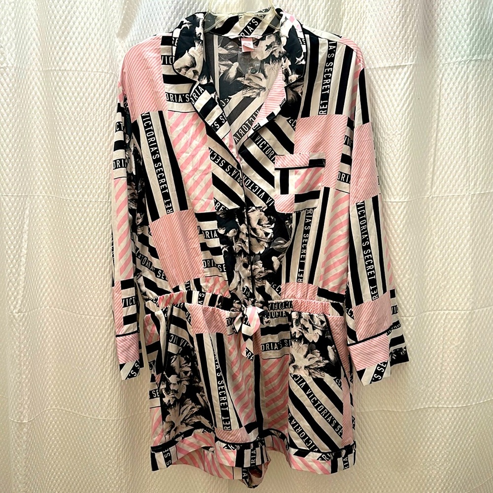 Victoria’s Secret Satin Pajama Jumpsuit